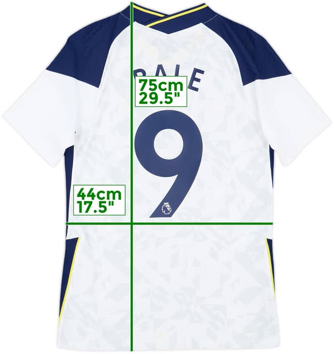 2020-21 Tottenham Authentic Home Shirt Bale #9 - 8/10 - (S)