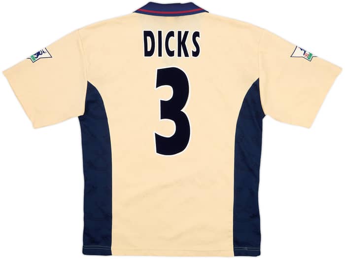1996-97 West Ham Third Shirt Dicks #3 - 9/10 - (S)