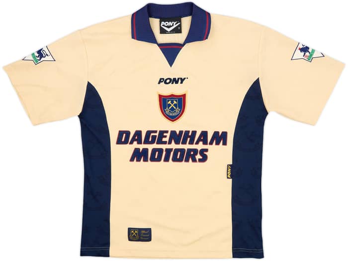 1996-97 West Ham Third Shirt Dicks #3 - 9/10 - (S)
