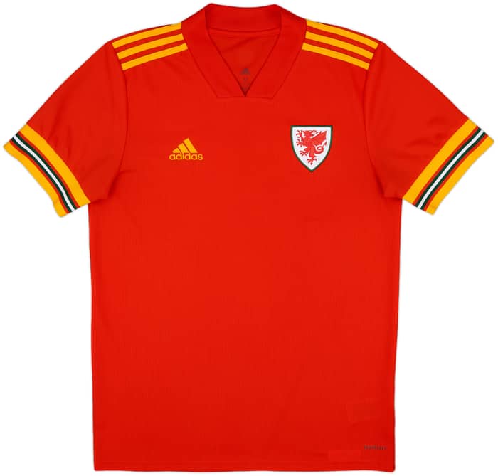 2020-21 Wales Home Shirt - 10/10 - (M)