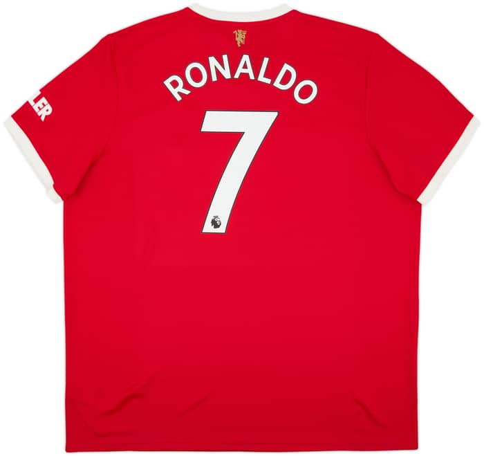 2021-22 Manchester United Home Shirt Ronaldo #7 (XXL)