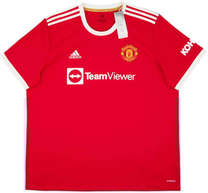 2021-22 Manchester United Home Shirt Ronaldo #7 (XXL)