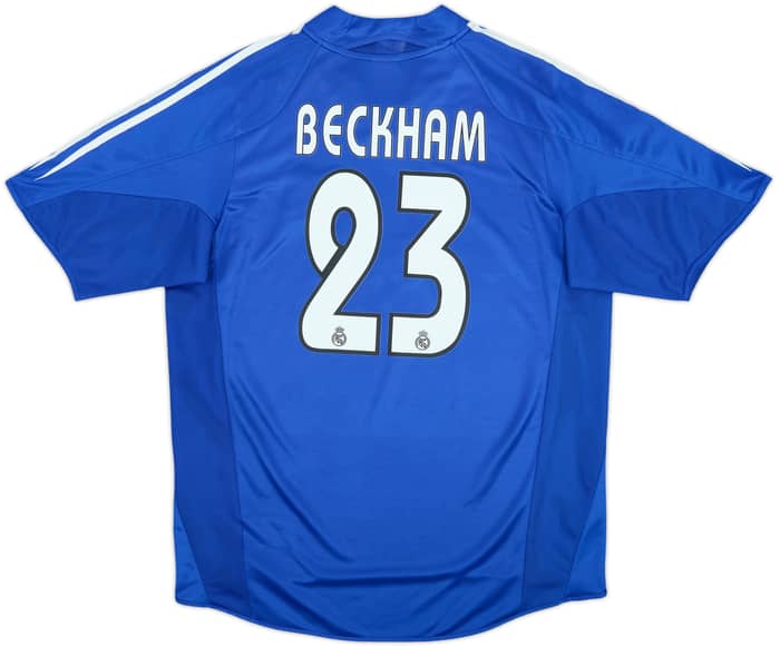 2004-05 Real Madrid Third Shirt Beckham #23 - 7/10 - (M)