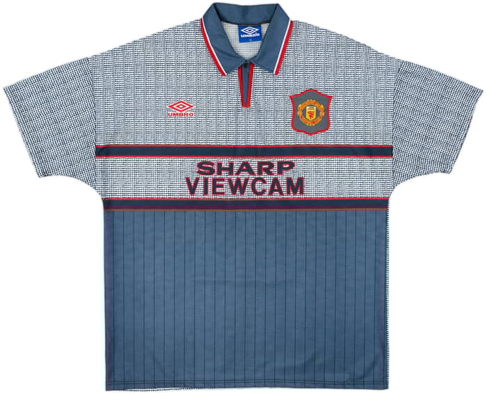 1995-96 Manchester United Away Shirt Cantona #7 - 10/10 - (XL)
