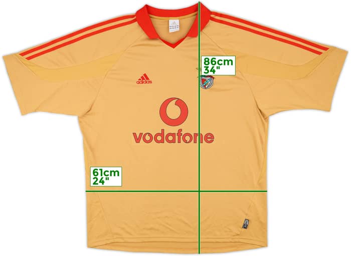 2004-05 Benfica Third Shirt - 8/10 - (XL)