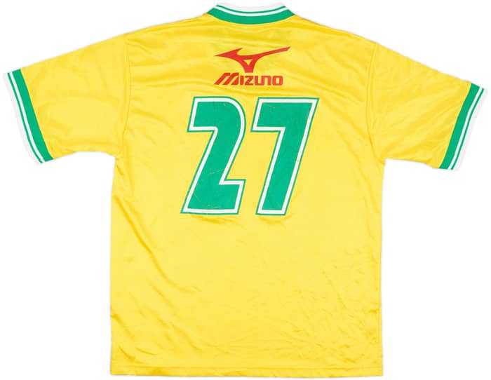 2001 JEF United Player Issue Mizuno Training Shirt #27 (Koyama) - 6/10 - (XL)