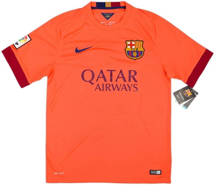 2014-15 Barcelona Away Shirt Messi #10 (M)