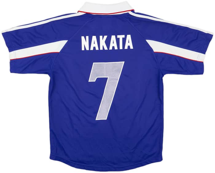 1999-00 Japan Home Shirt Nakata #7 - 8/10 - (L.Boys)