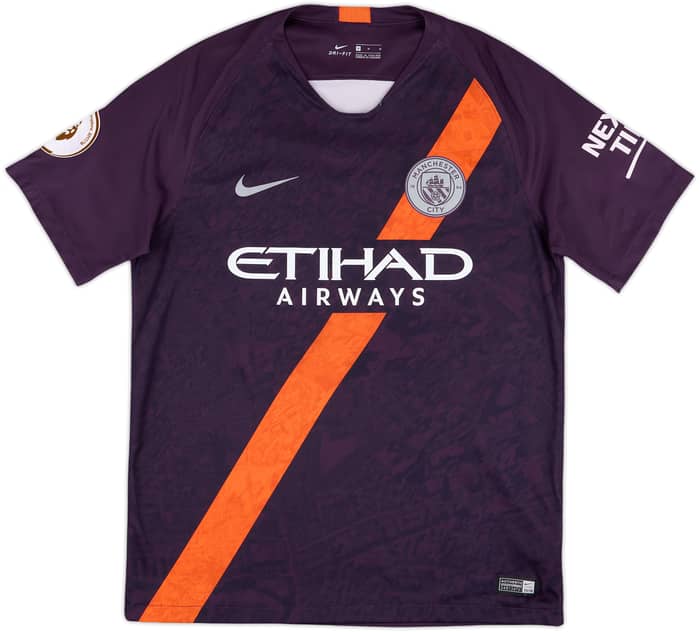 2018-19 Manchester City Third Shirt Silva #21 - 7/10 - (M)