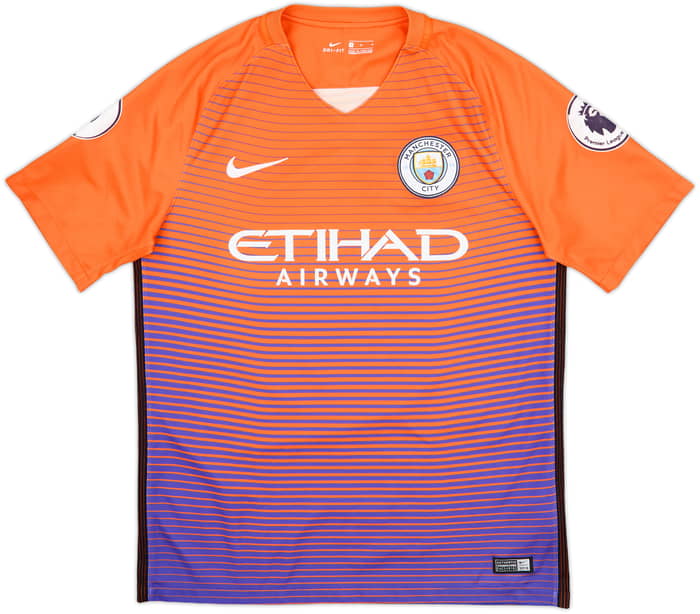 2016-17 Manchester City Third Shirt De Bruyne #17 - 9/10 - (M)