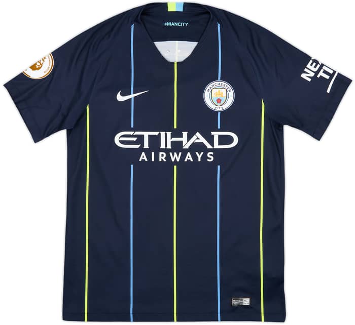 2018-19 Manchester City Away Shirt Mahrez #26 - 8/10 - (M)