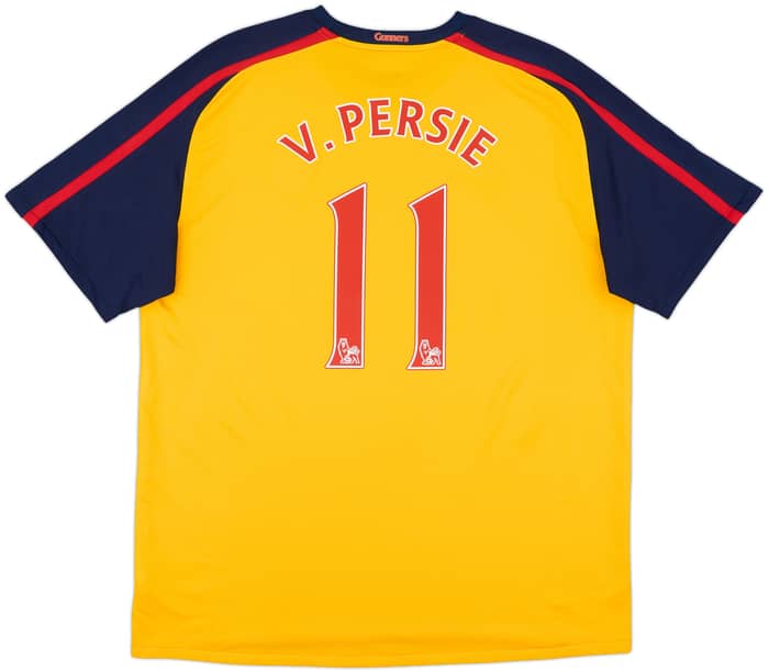 2008-09 Arsenal Away Shirt V.Persie #11 - 9/10 - (XL)
