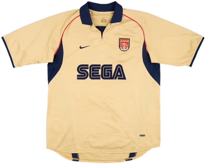 2001-02 Arsenal Away Shirt Henry #14 - 8/10 - (L)