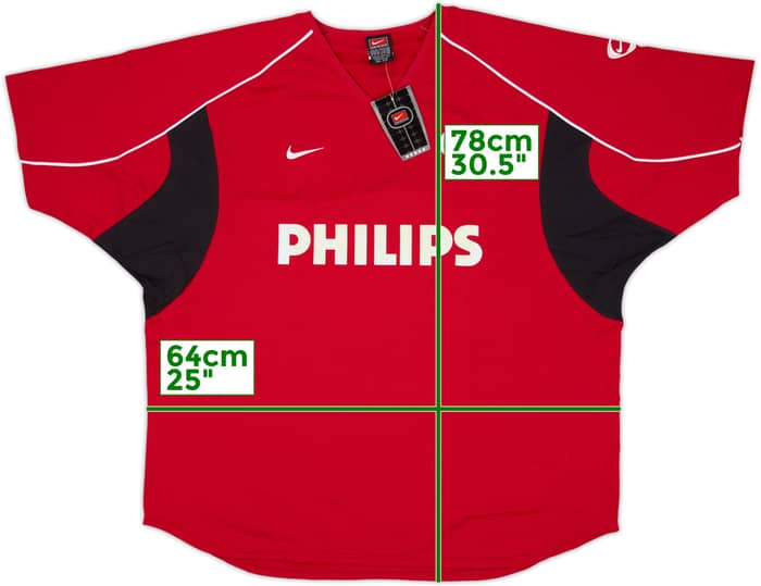 2001-02 PSV Nike Player Issue Training Shirt (XL)