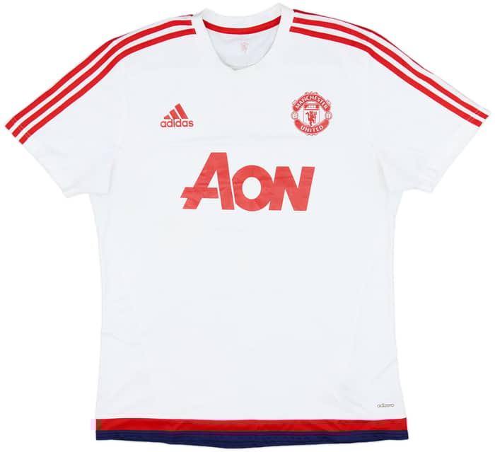 2015-16 Manchester United adidas Training Shirt - 6/10 - (L)