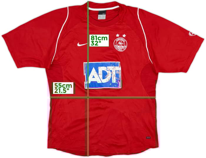 2005-06 Aberdeen Home Shirt - 4/10 - (M)
