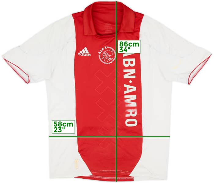 2007-08 Ajax Home Shirt - 5/10 - (M)