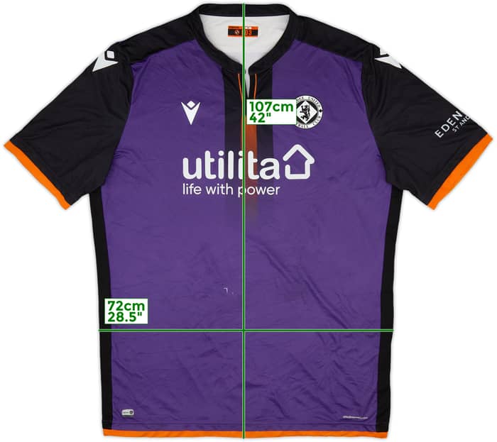 2020-21 Dundee Away Shirt - 4/10 - (6XL)