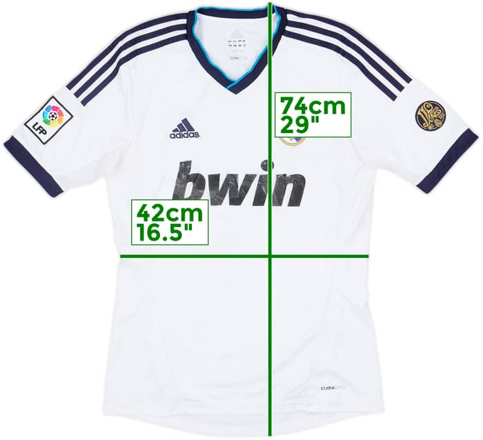 2012-13 Real Madrid Home Shirt - 3/10 - (S)