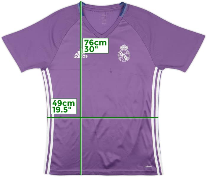 2016-17 Real Madrid adizero Training Shirt - 6/10 - (L)
