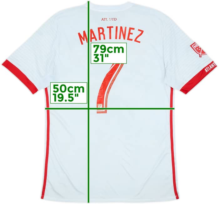 2017 Atlanta United Away Shirt Martinez #7 - 4/10 - (L)