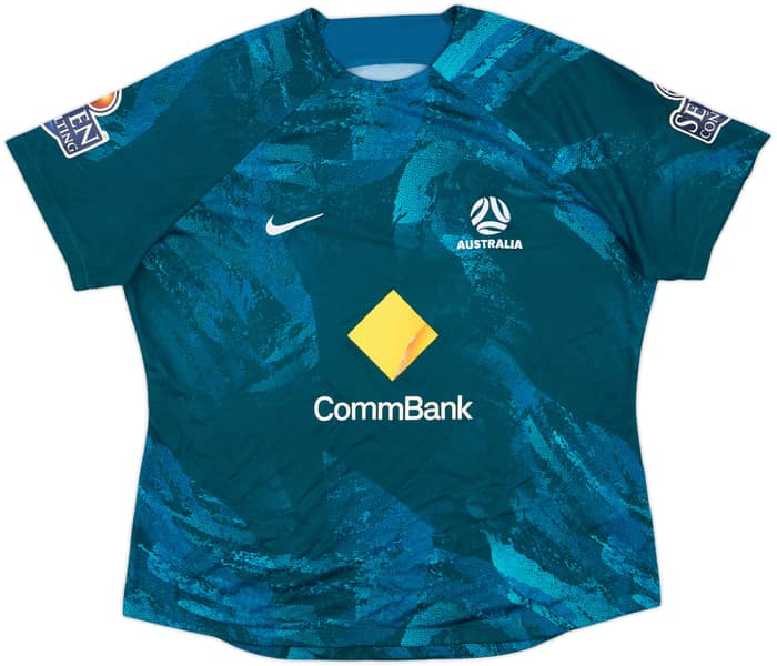 2023-24 Australia Women's Player Issue Nike Pre-Match Shirt - 8/10 - (Women's XL)