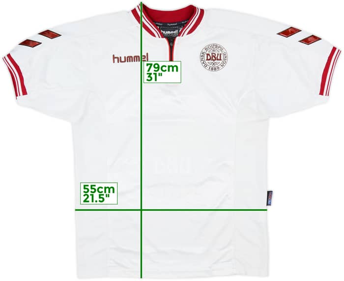 2000-02 Denmark Away Shirt - 6/10 - (S)