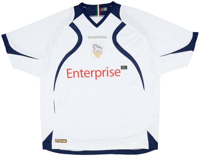 2007-08 Preston North End Home Shirt - 4/10 - (XXL)
