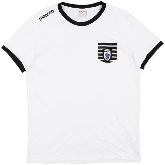 2015-16 PAOK Macron Training Shirt - 8/10 - (XL)