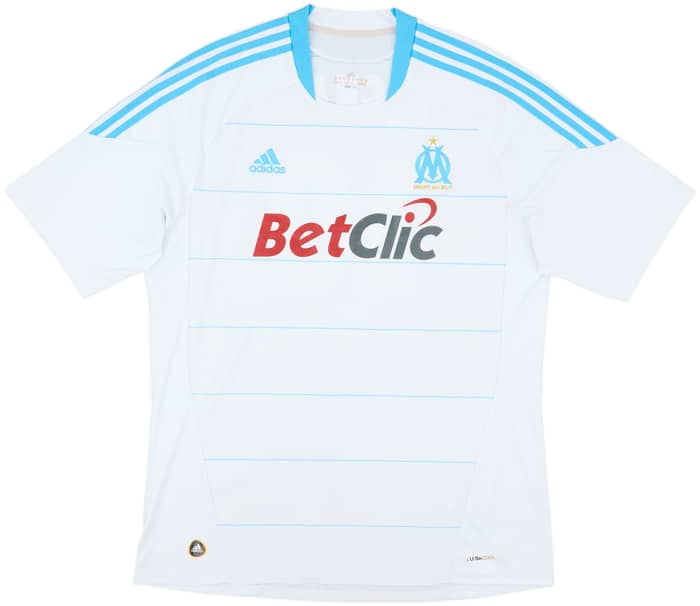 2010-11 Olympique Marseille Home Shirt Gignac #10 - 7/10 - (XL)