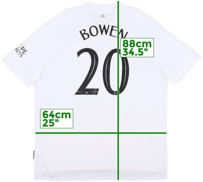 2022-23 West Ham Third Shirt Bowen #20 - 8/10 - (3XL)