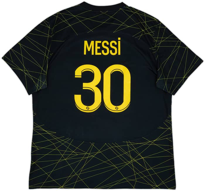 2022-23 Paris Saint-Germain Fourth Shirt Messi #30 - 6/10 - (XL)