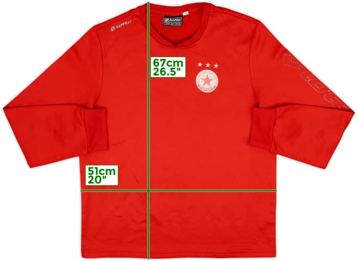 2015-16 CSKA Sofia Lotto Sweat Top - 4/10 - (L)