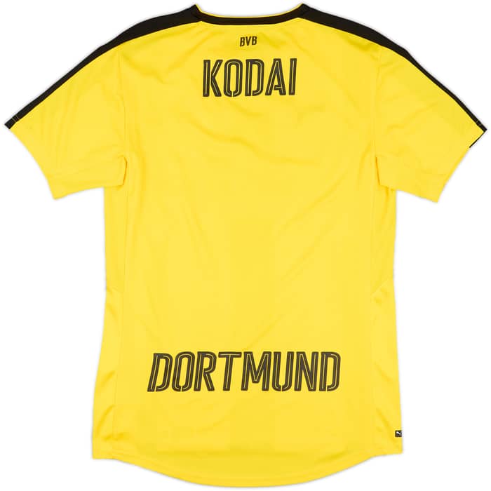 2016-17 Borussia Dortmund Home Shirt Kodai - 7/10 - (XS)