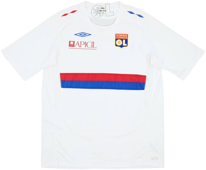 2009-10 Lyon Home Shirt - 4/10 - (L)