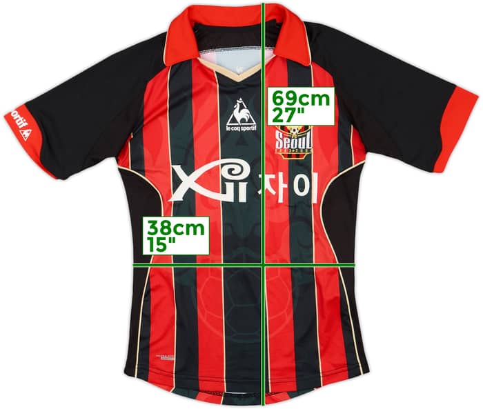 2012-13 FC Seoul Home Shirt #11 - 7/10 - (S)