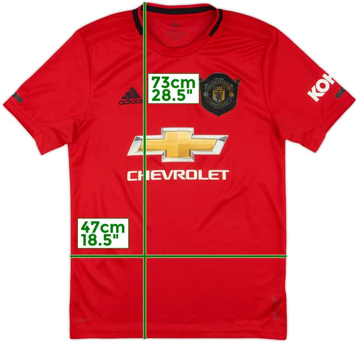 2019-20 Manchester United Home Shirt - 5/10 - (S)