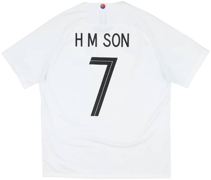 2018-19 South Korea Away Shirt H M Son #7 - 7/10 - (XXL)