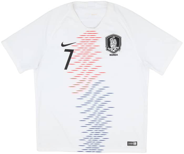 2018-19 South Korea Away Shirt H M Son #7 - 7/10 - (XXL)