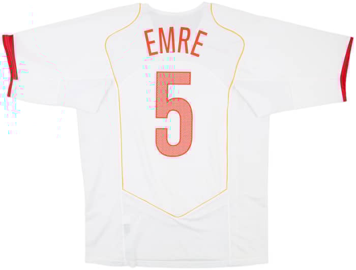 2004-06 Turkey Away Shirt Emre #5 - 7/10 - (L)