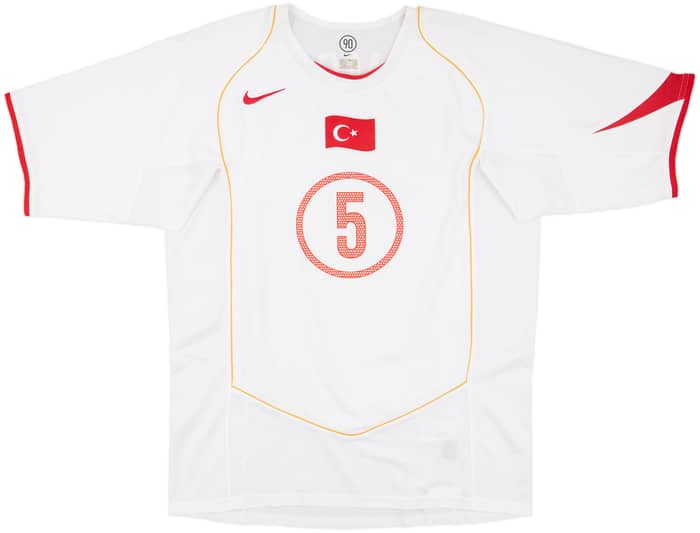 2004-06 Turkey Away Shirt Emre #5 - 7/10 - (L)
