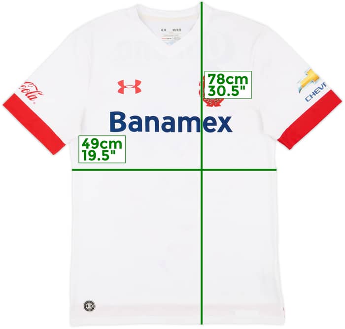 2015-16 Deportivo Toluca Away Shirt - 6/10 - (M)