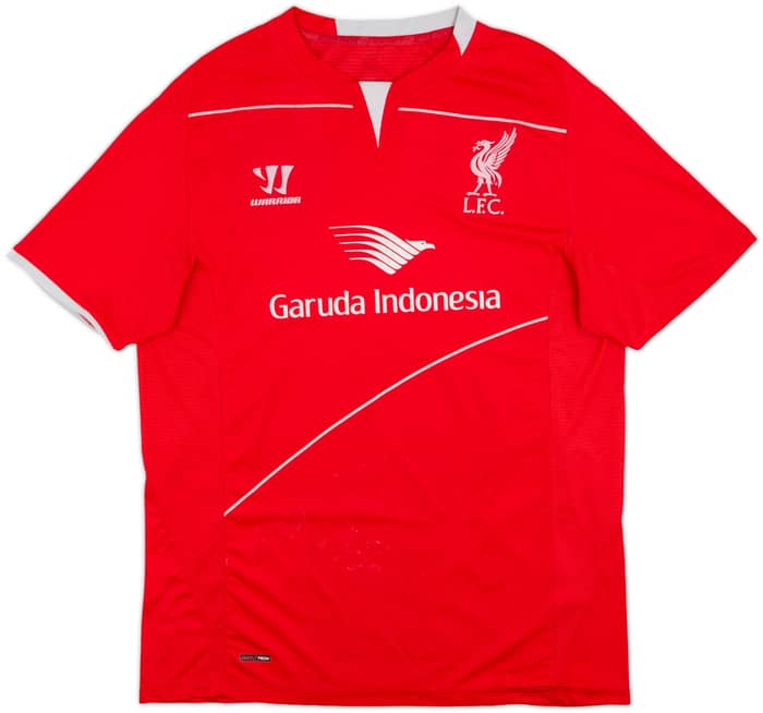 2014-15 Liverpool Warrior Pre-Match Training Shirt - 5/10 - (M)