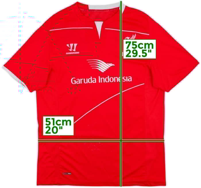 2014-15 Liverpool Warrior Pre-Match Training Shirt - 5/10 - (M)