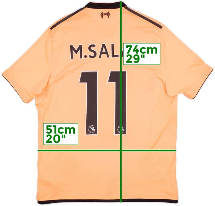 2017-18 Liverpool 125 Years Third Shirt M.Salah #11 - 6/10 - (M)