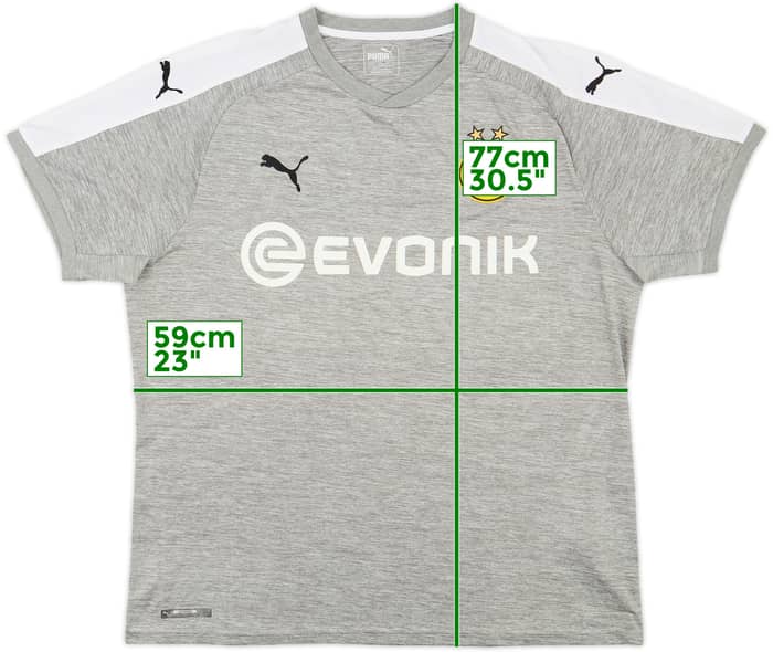 2017-18 Borussia Dortmund Third Shirt - 9/10 - (XL)