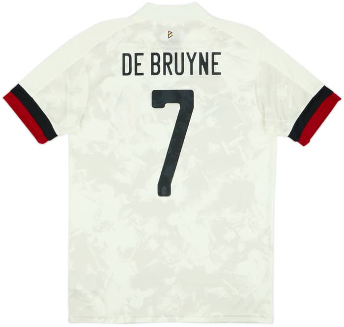2020-22 Belgium Away Shirt De Bruyne #7 - 8/10 - (M)