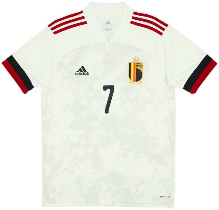 2020-22 Belgium Away Shirt De Bruyne #7 - 8/10 - (M)