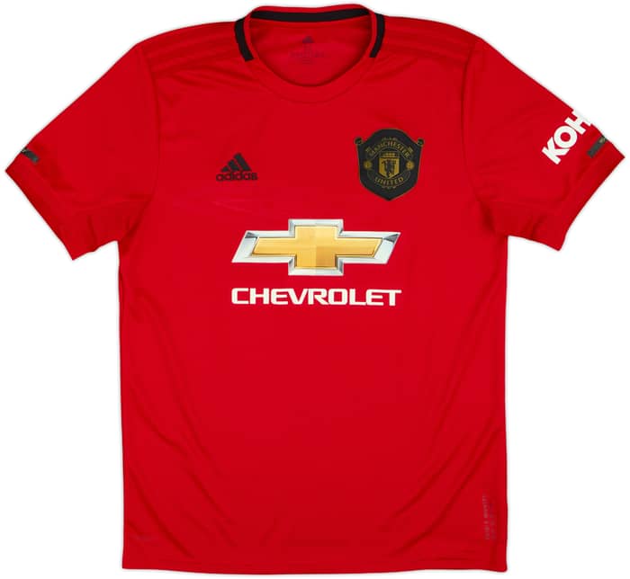 2019-20 Manchester United Home Shirt Pogba #6 - 7/10 - (M)