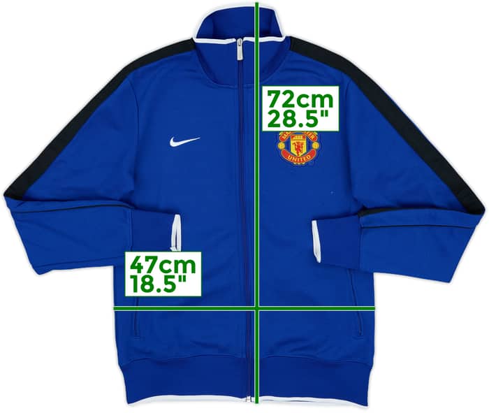 2011-12 Manchester United Nike Track Jacket - 9/10 - (M)